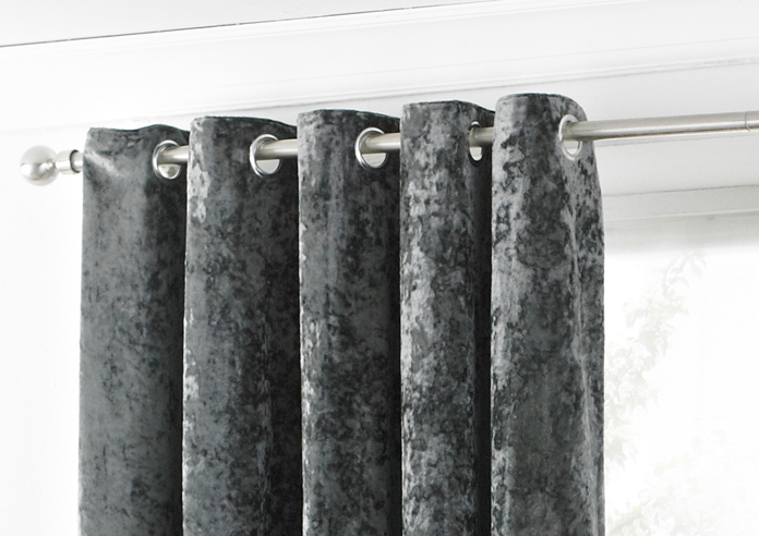 Verona Eyelet, Pewter - Ready Made Curtains - Image 9